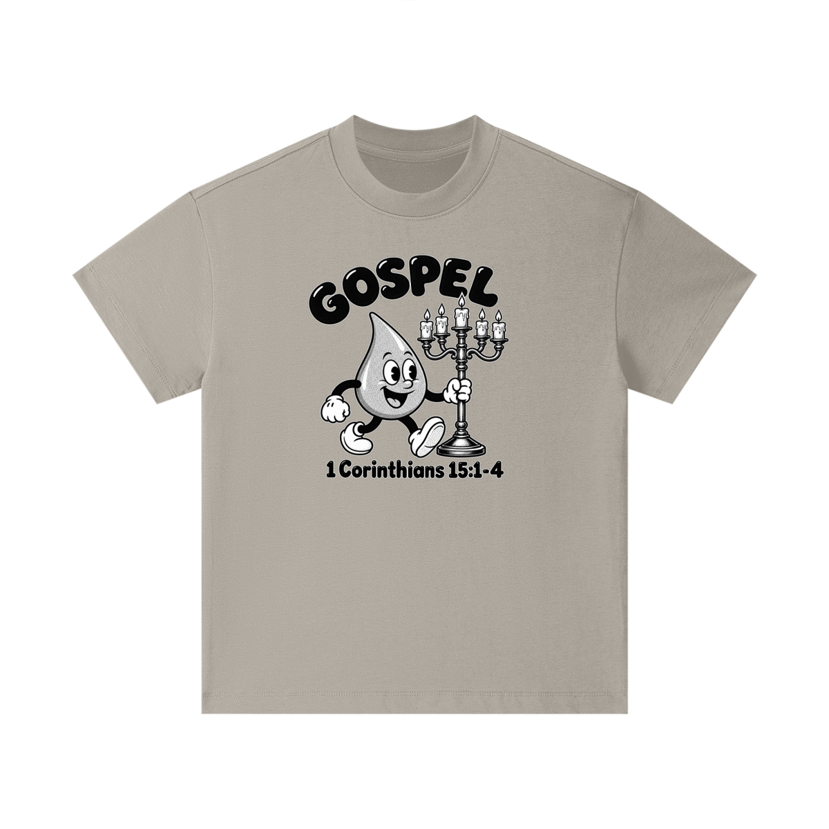 GOSPEL 1 Corinthians 15:1-4 Kids T-Shirt