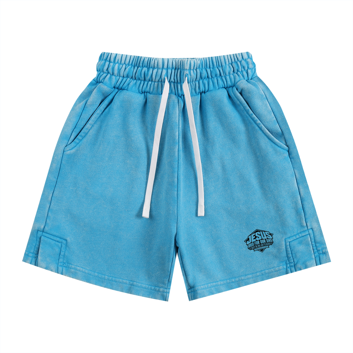 JESUS DIED FOR OUR SINS THAT'S THE ONLY WAY TO HEAVEN (EPHESIANS 2:8-9) Kids' Shorts