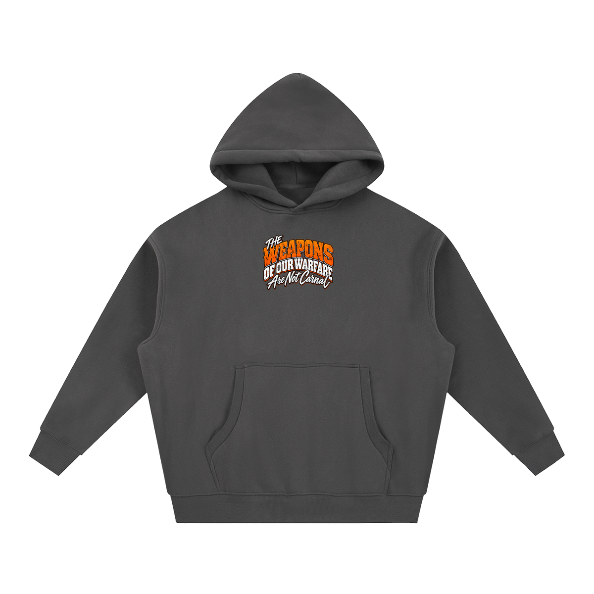 THE WEAPONS OF OUR WARFARE ARE NOT CARNAL HE IS COMMANDING EVIL SPIRITS TO LEAVE IN THE NAME OF JESUS - LUKE 10:19 - Hoodie