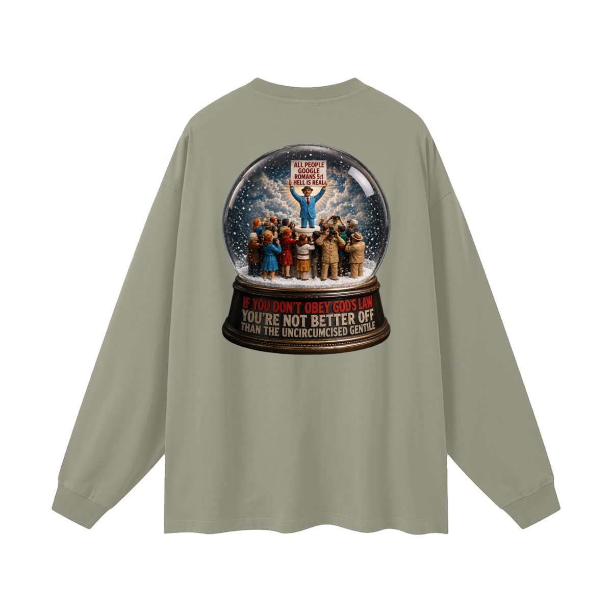 WORTHY IS THE LAMB HALLEJUJAH WHO WAS SLAIN Long Sleeve T-Shirt