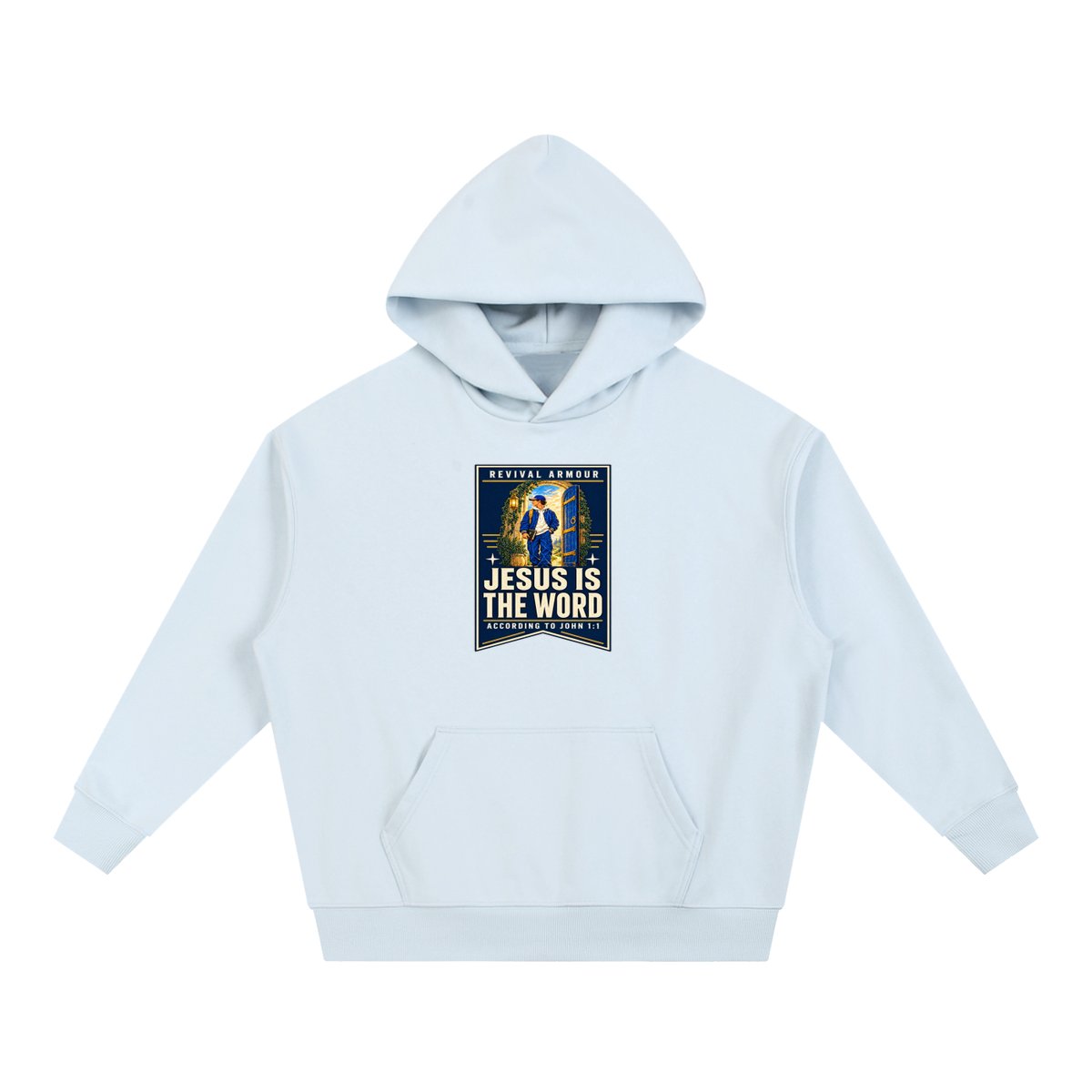 JESUS IS THE WORD ACCORDING TO JOHN 1:1 Hoodie