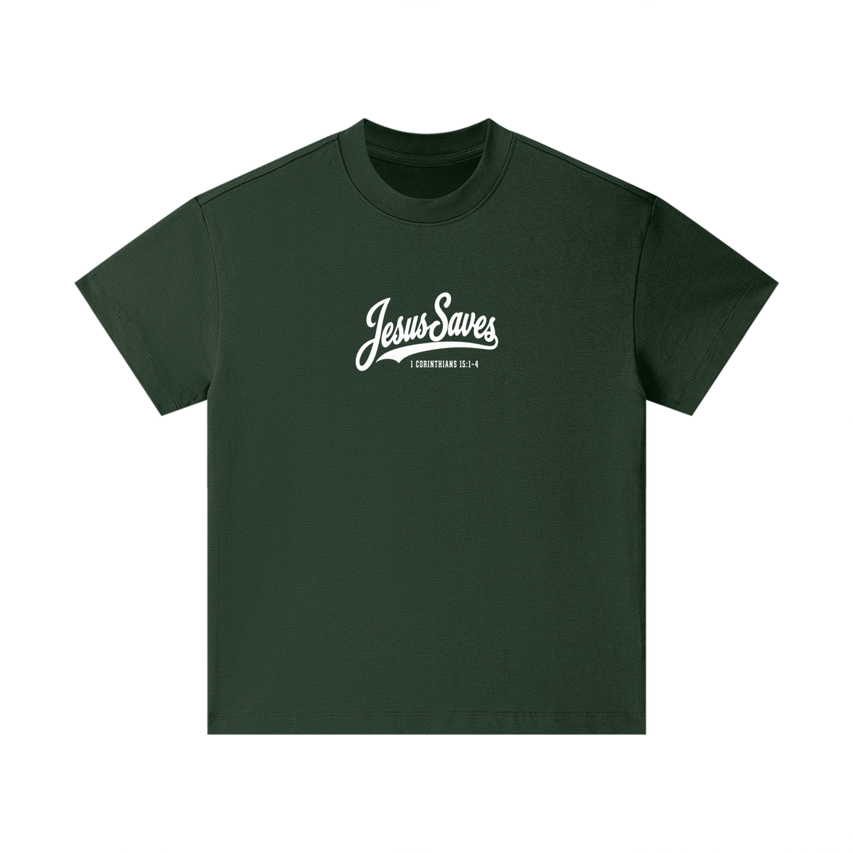 JESUS SAVES 1 Corinthians 15:1-4 Kids T-Shirt