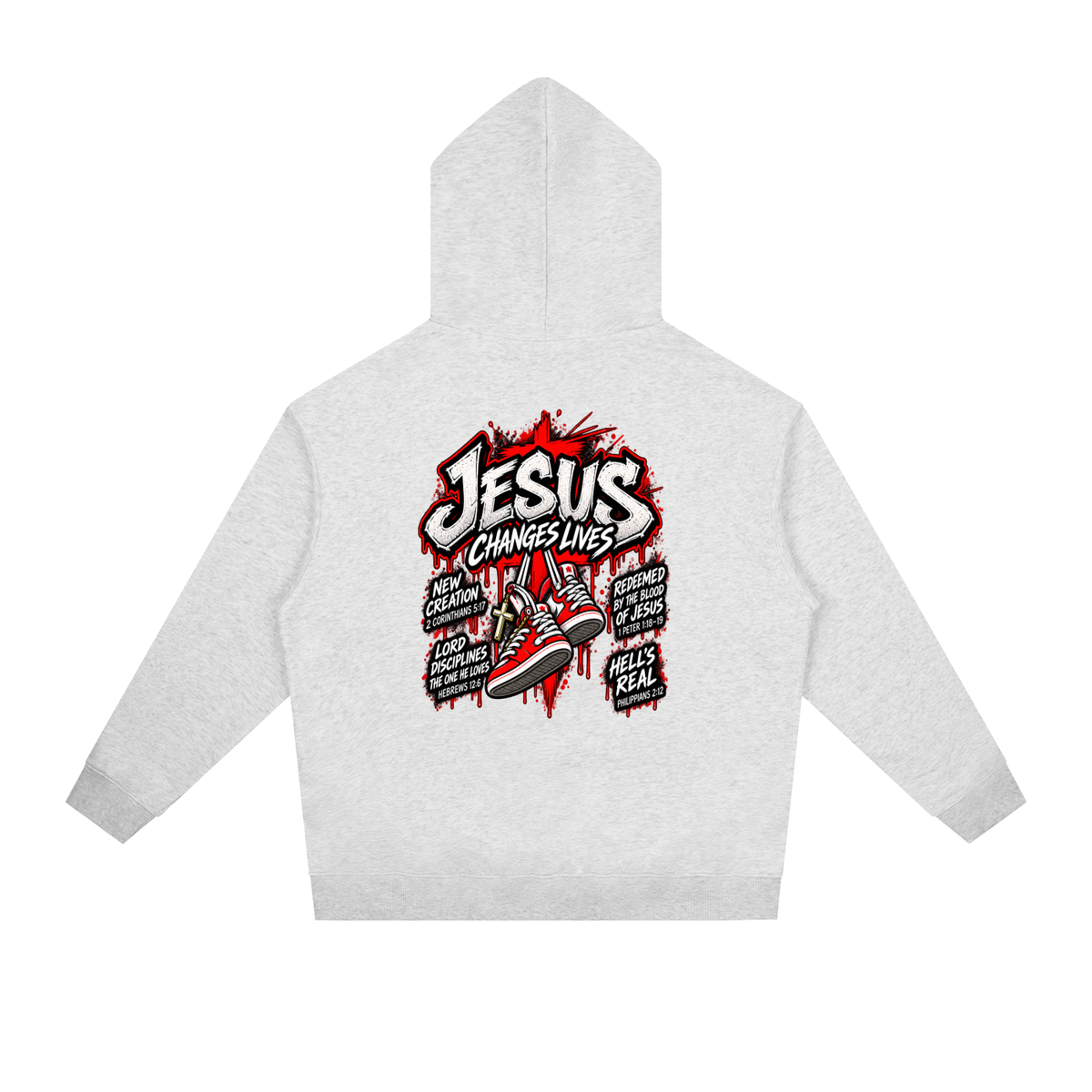 JESUS CHANGES LIVES Hoodie