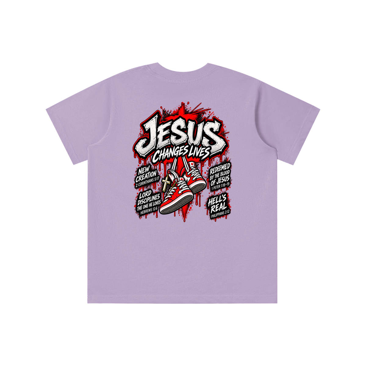 JESUS CHANGES LIVES youth T-shirt