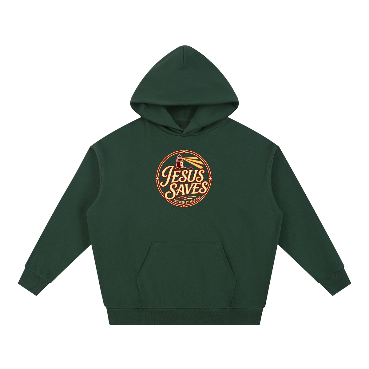 JESUS SAVES INSPIRED BY ACTS 4:12 Hoodie