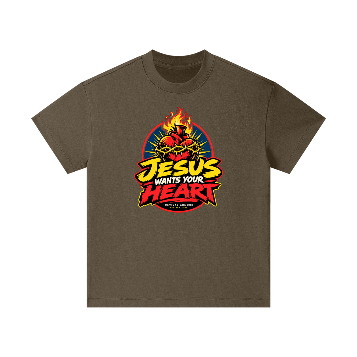 JESUS WANTS YOUR HEART - REVIVAL ARMOUR - Kids T-Shirt