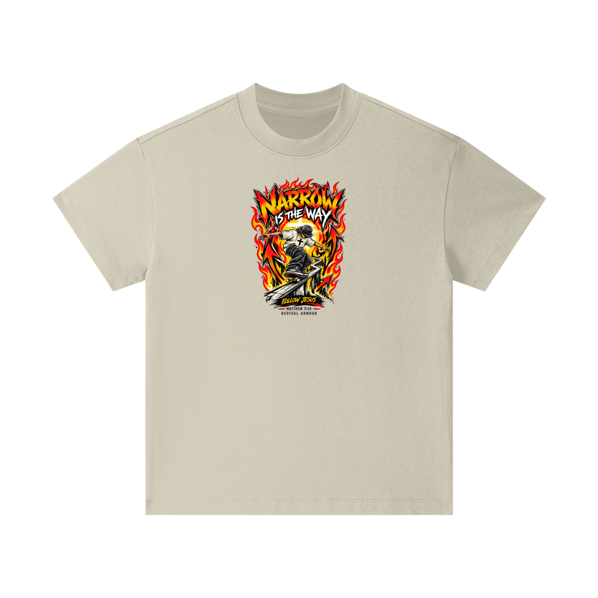 NARROW IS THE WAY Kids T-Shirt