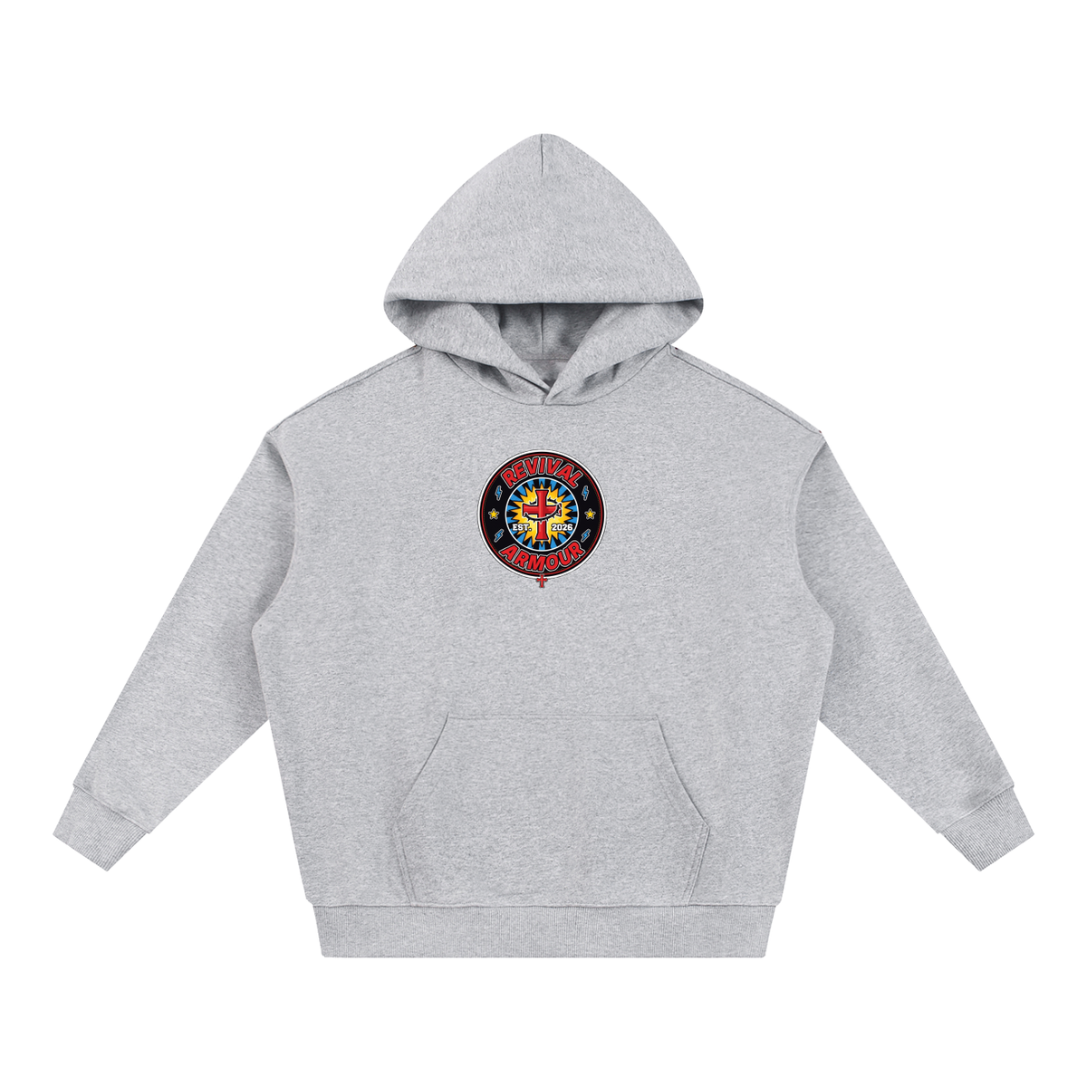 REVIVAL EST. 2026 ARMOUR JESUS DIED FOR OUR SINS Hoodie