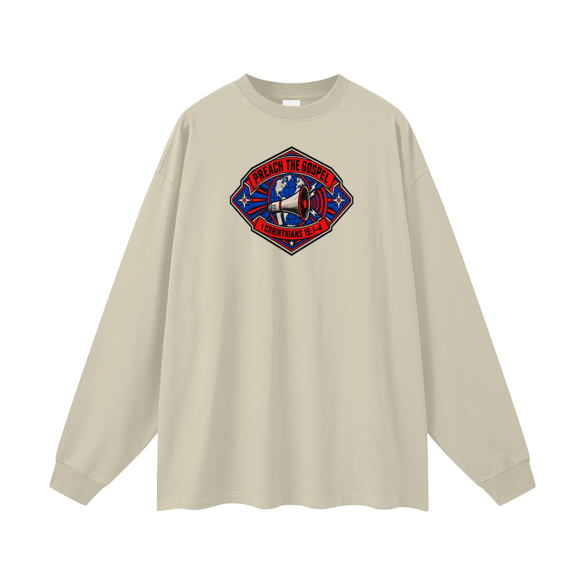 PREACH THE GOSPEL Long Sleeve T-Shirt
