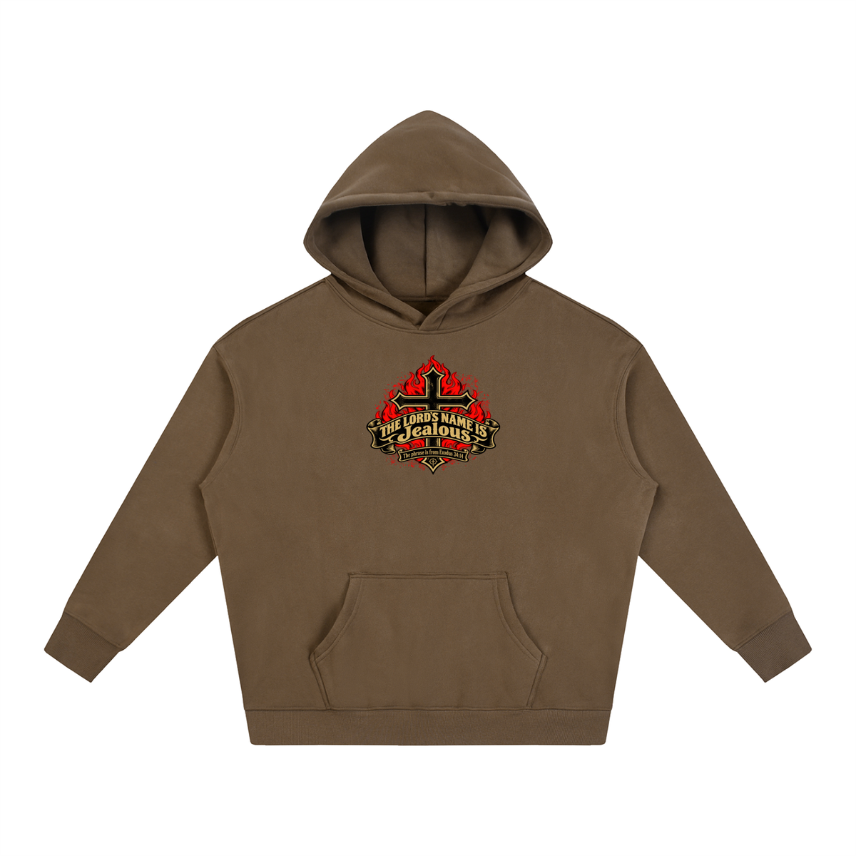 THE LORD'S NAME IS Jealous The phrase is from Exodus 34:14 Hoodie