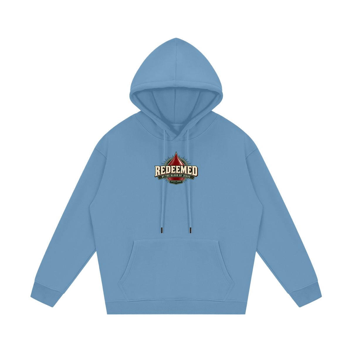 REDEEMED BY THE BLOOD OF JESUS -REVIVAL ARMOUR- -EPHESIANS 1:7- Hoodie