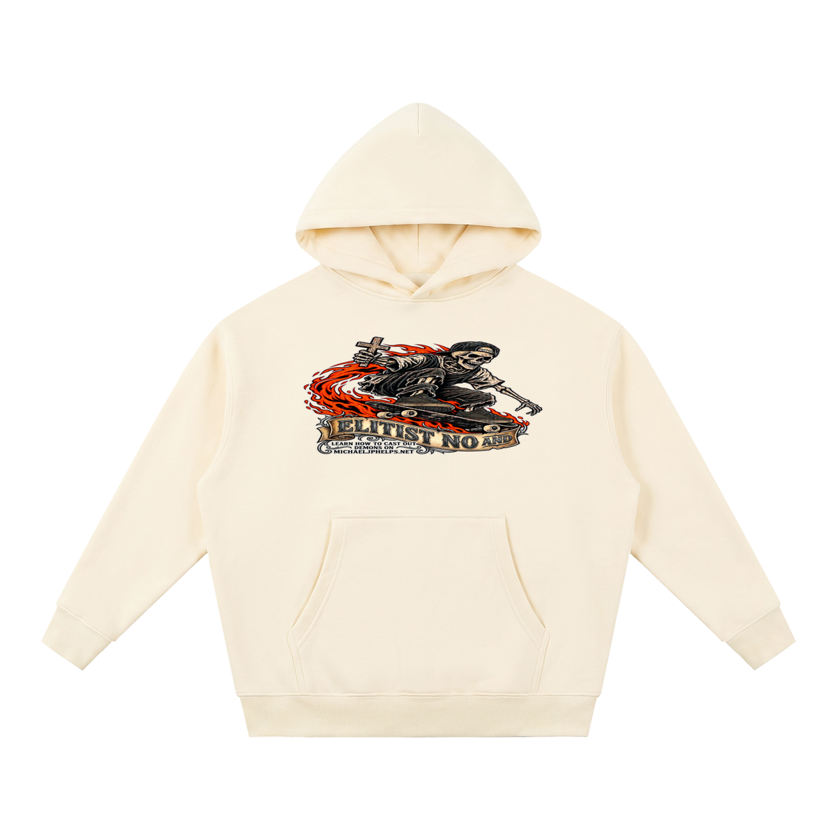 ELITIST NO AND LEARN HOW TO CAST OUT DMONS ON MICHAELJPHELPS.NET Hoodie