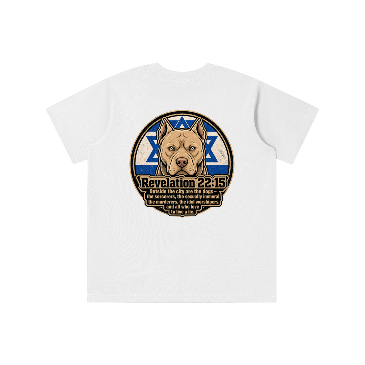 Revelation 22:15 NLT Youth T-shirt