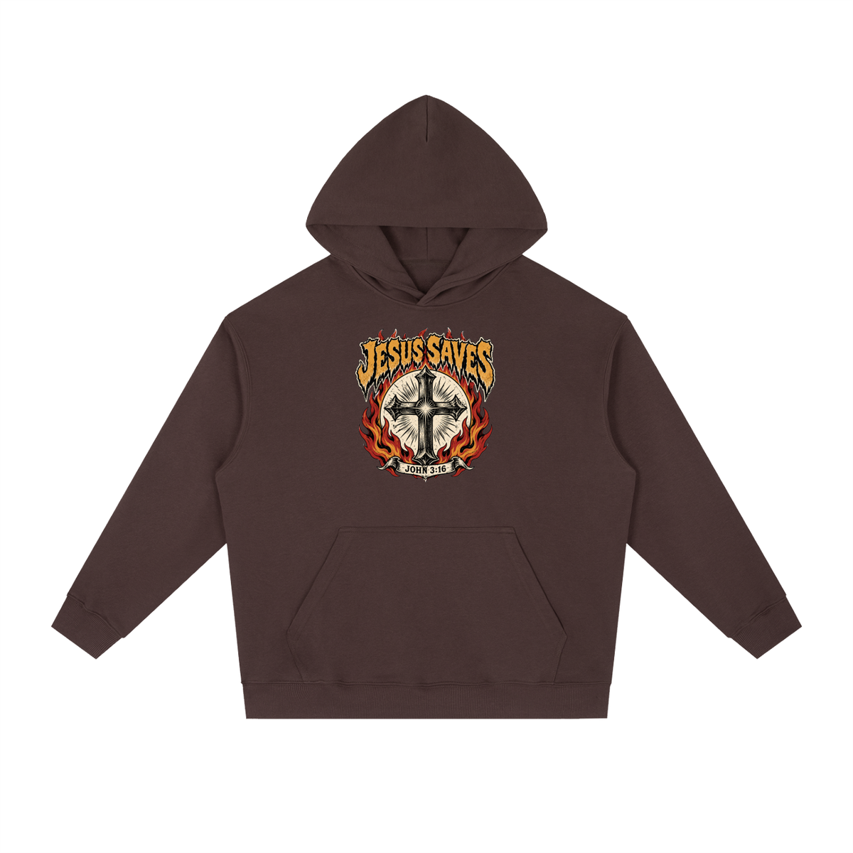 Jesus Saves John 3:16 Hoodie