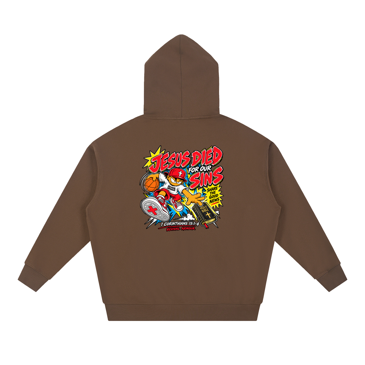 REVIVAL EST. 2026 ARMOUR JESUS DIED FOR OUR SINS Hoodie