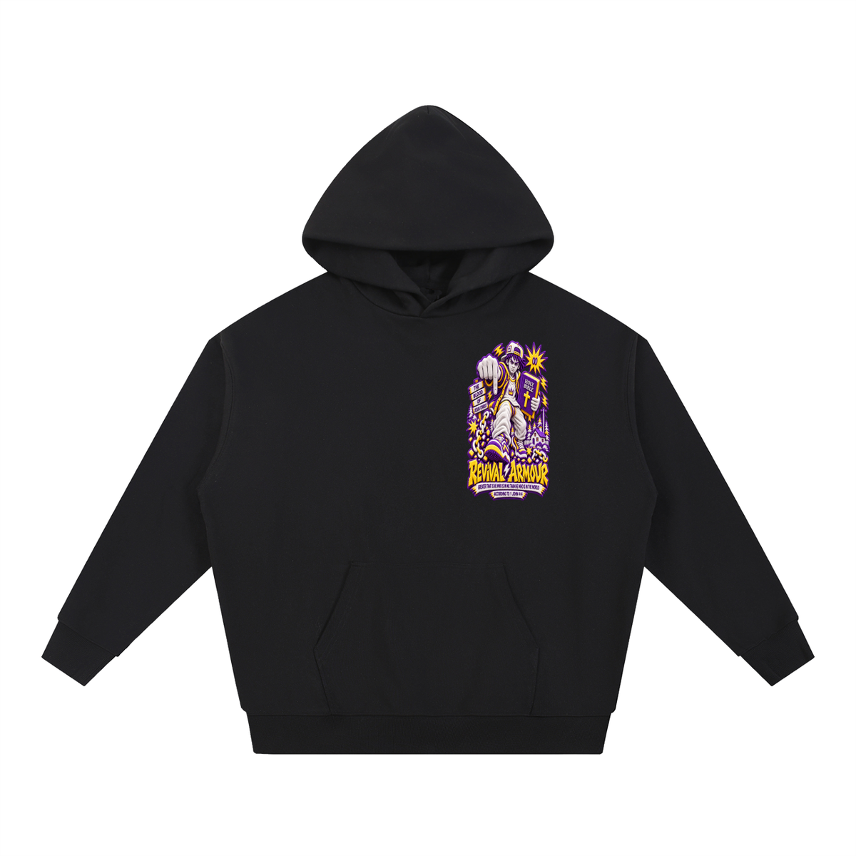 GREATER THAT IS HE WHO IS IN ME THAN WHO IS IN THE WORLD ACCORDING TO 1 JOHN 4:4 Hoodie