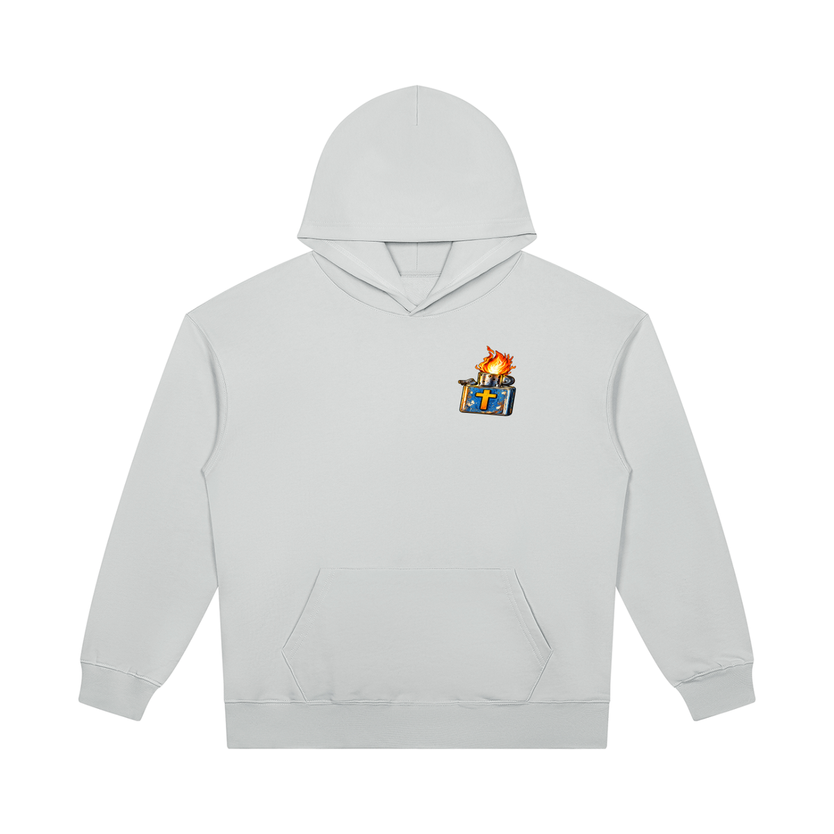 JESUS SAVES FROM IRE THAT GOES OUT AND DOGS DON'T GO TO THE NEW JERUSALEM ACCORDING TO REVELATION 22:15 Hoodie
