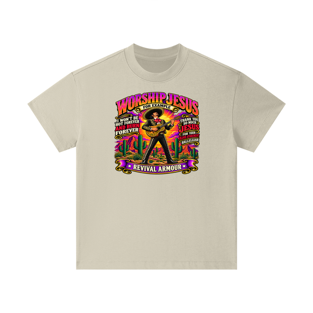 WORSHIP JESUS revival armour Kids T-Shirt