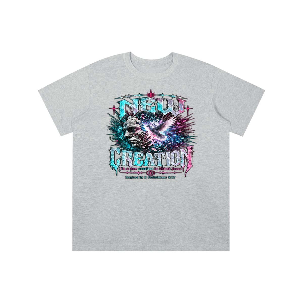 NEW CREATION I'm a new creation in Chirst Jesus Inspired by 2 Corinthians 5:17 youth T-shirt