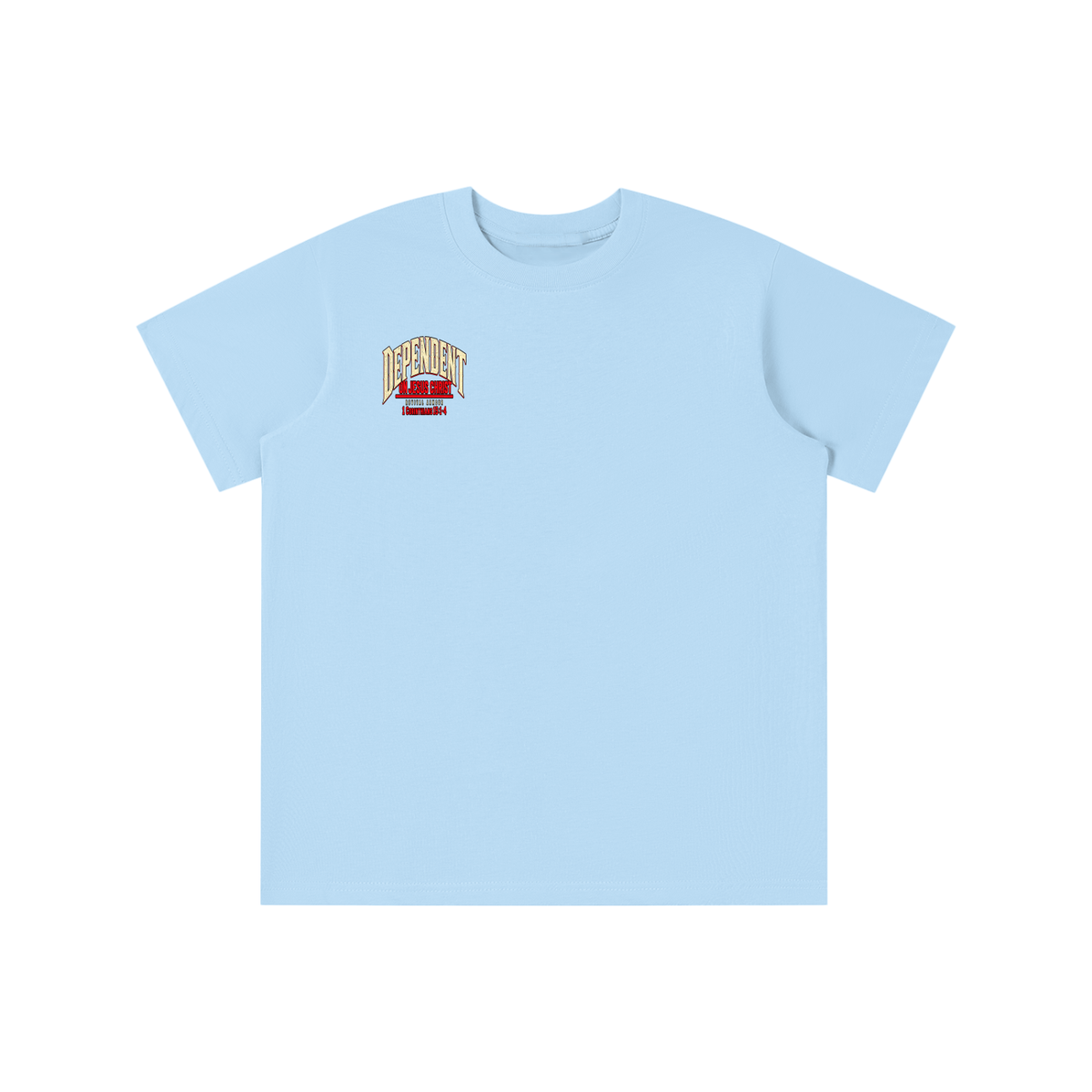 DEPENDANT ON JESUS CHRIST youth T-shirt