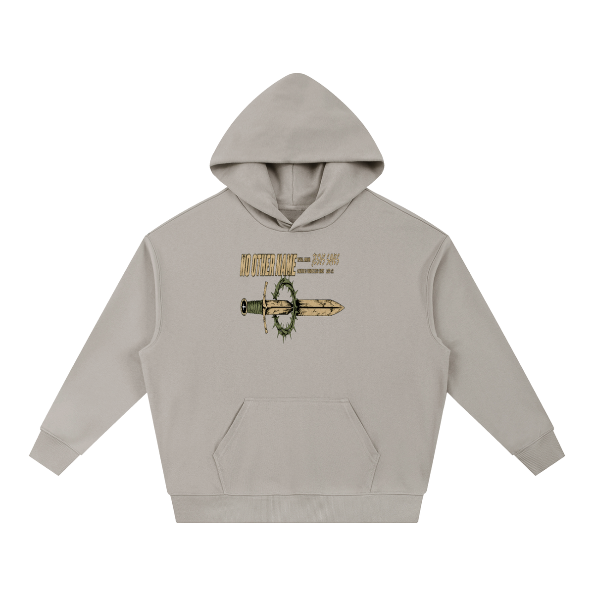 NO OTHER NAME REVIVAL ARMOUR JESUS SAVES SALVATION IS FOUND IN JESUS CHRIST ACTS 4:12 Hoodie