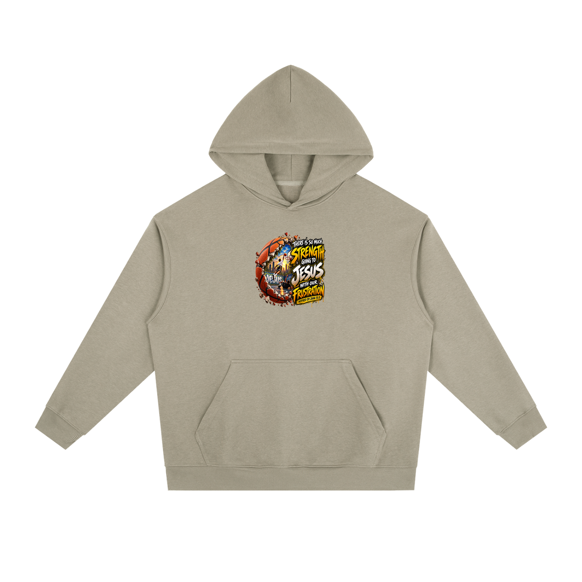 THERE IS SO MUCH STRENGTH GOING TO JESUS WITH OUR FRUSTRATION INSPIRIED BY JOHN 15:5 Hoodie