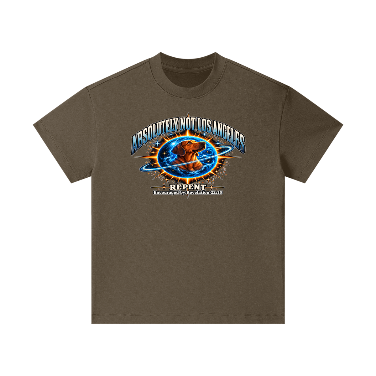 ABSOLUTELY NOT LOS ANGELES REPENT Encouraged by Revelation 22:15 Kids T-Shirt