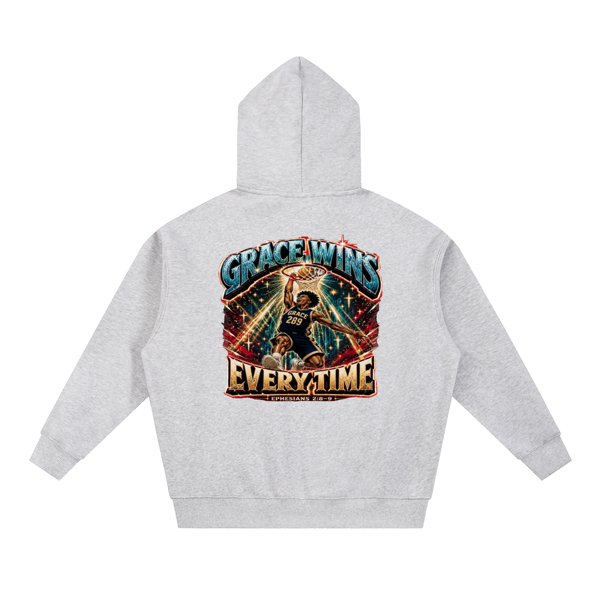JESUS IS AWESOME GRACE WINS GRACE 289 EVERYTIME EPHESIANS 2:8-9 Hoodie