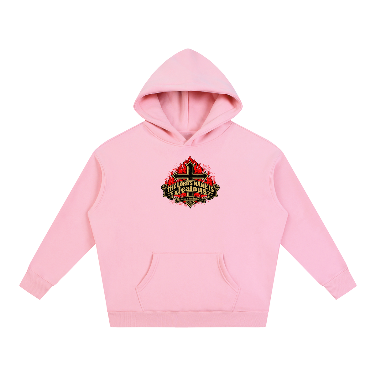 THE LORD'S NAME IS Jealous The phrase is from Exodus 34:14 Hoodie