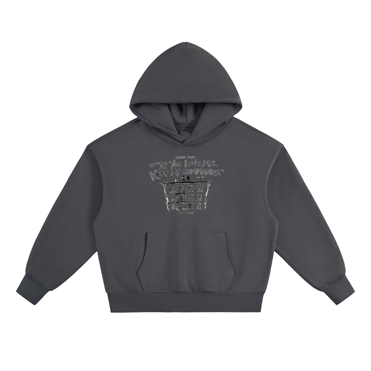 JOHN 14:15 NIV Hoodie