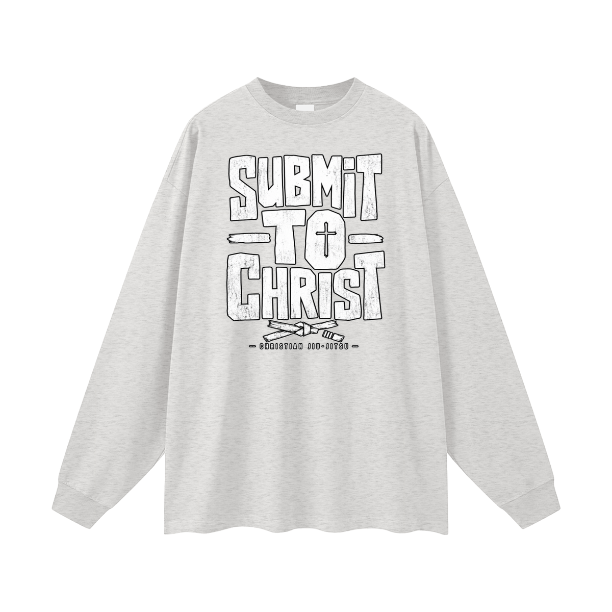 SUBMIT TO CHRIST CHRISTIAN JIU-JITSU Long Sleeve T-Shirt