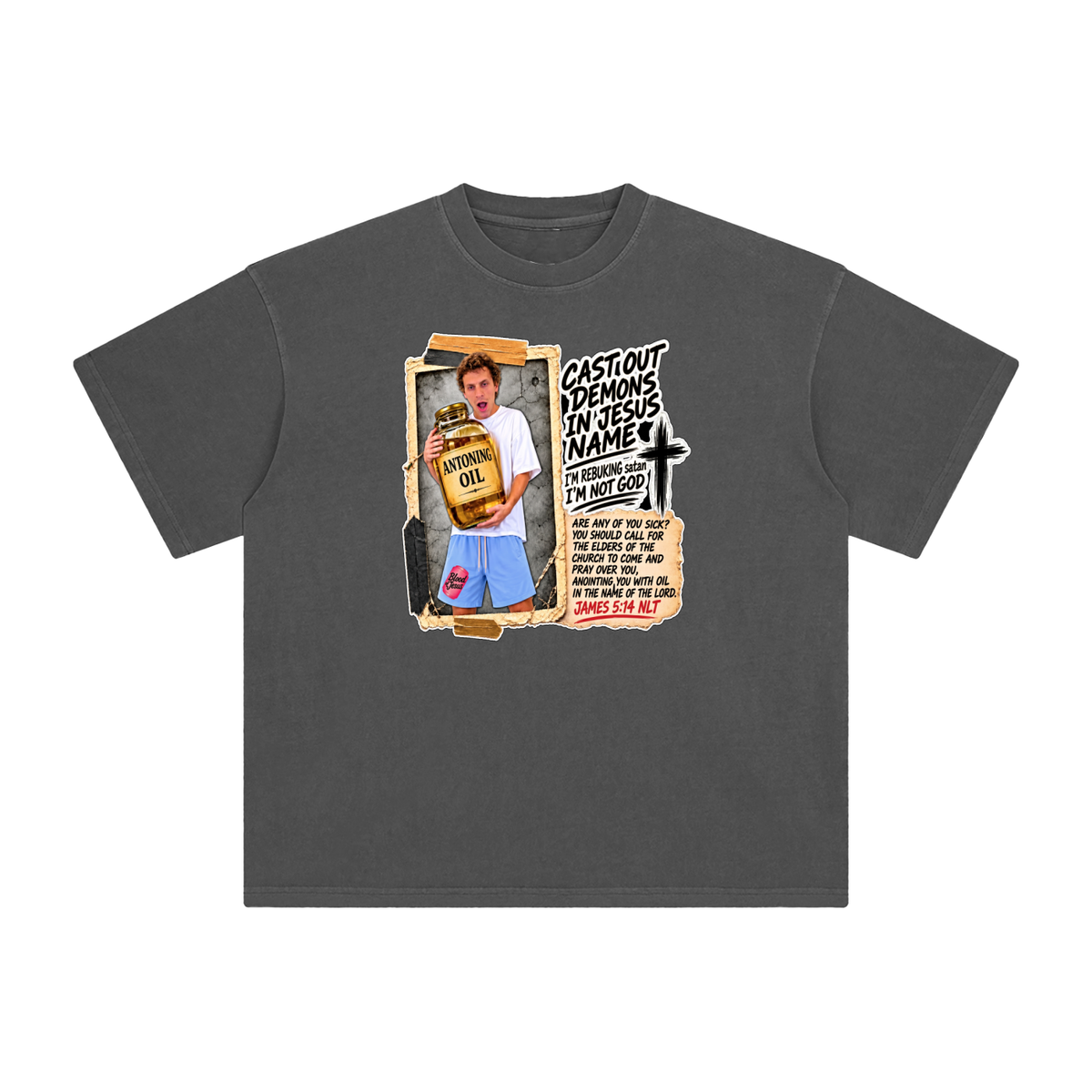 I'M REBUKING satan I'M NOT GOD T-Shirt