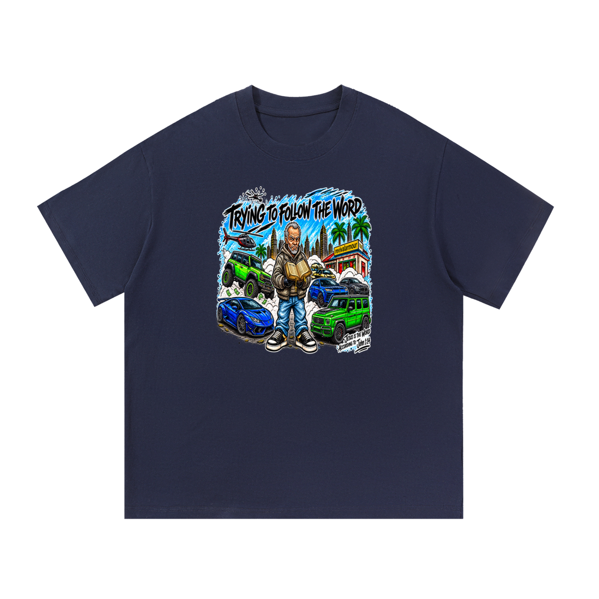 TRYING TO FOLLOW THE WORD T-Shirt