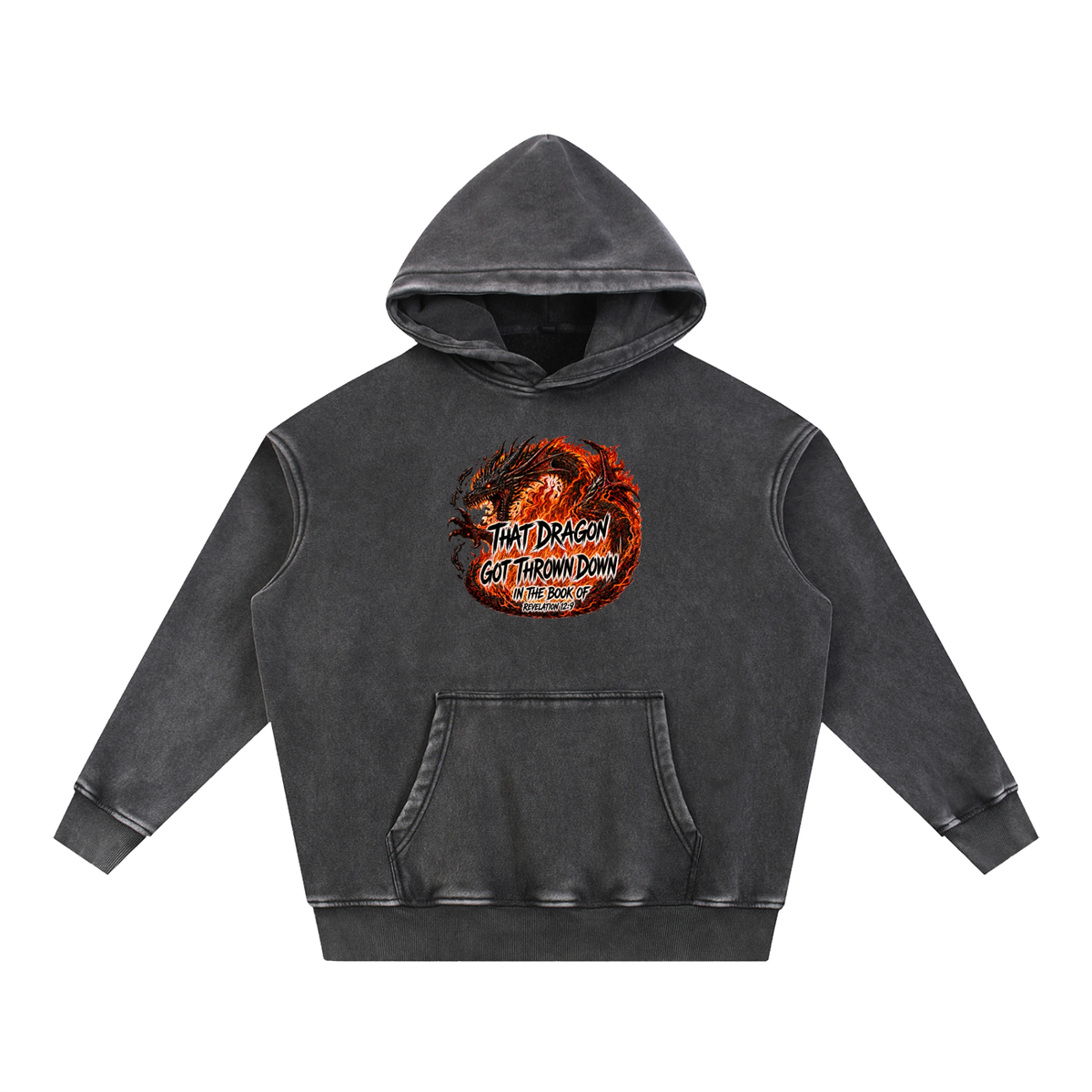 THAT DRAGON GOT THROWN DOWN IN THE BOOK OF REVELATION 12:9 Hoodie