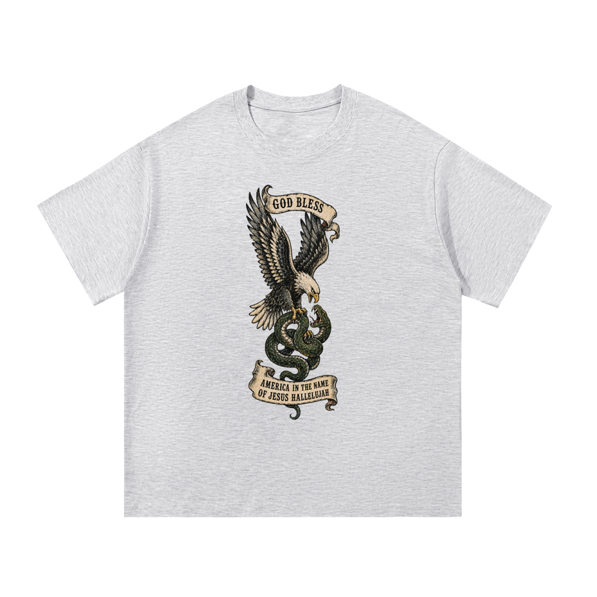 GOD BLESS AMERICA IN NAME OF JESUS HALLELUJAH T-Shirt