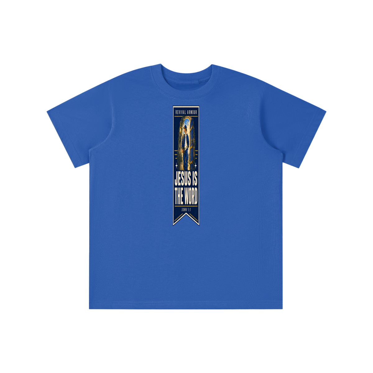 REVIVAL ARMOUR JESUS IS THE WORD _ JOHN 1:1 youth T-shirt