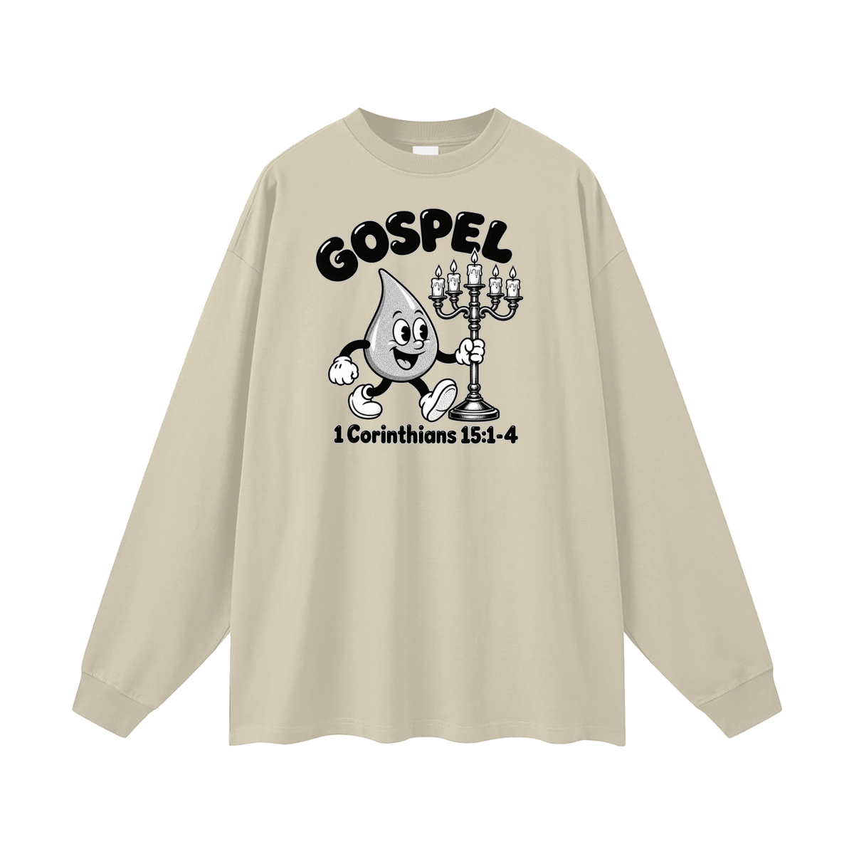 GOSPEL 1 Corinthians 15:1-4 Long Sleeve T-Shirt