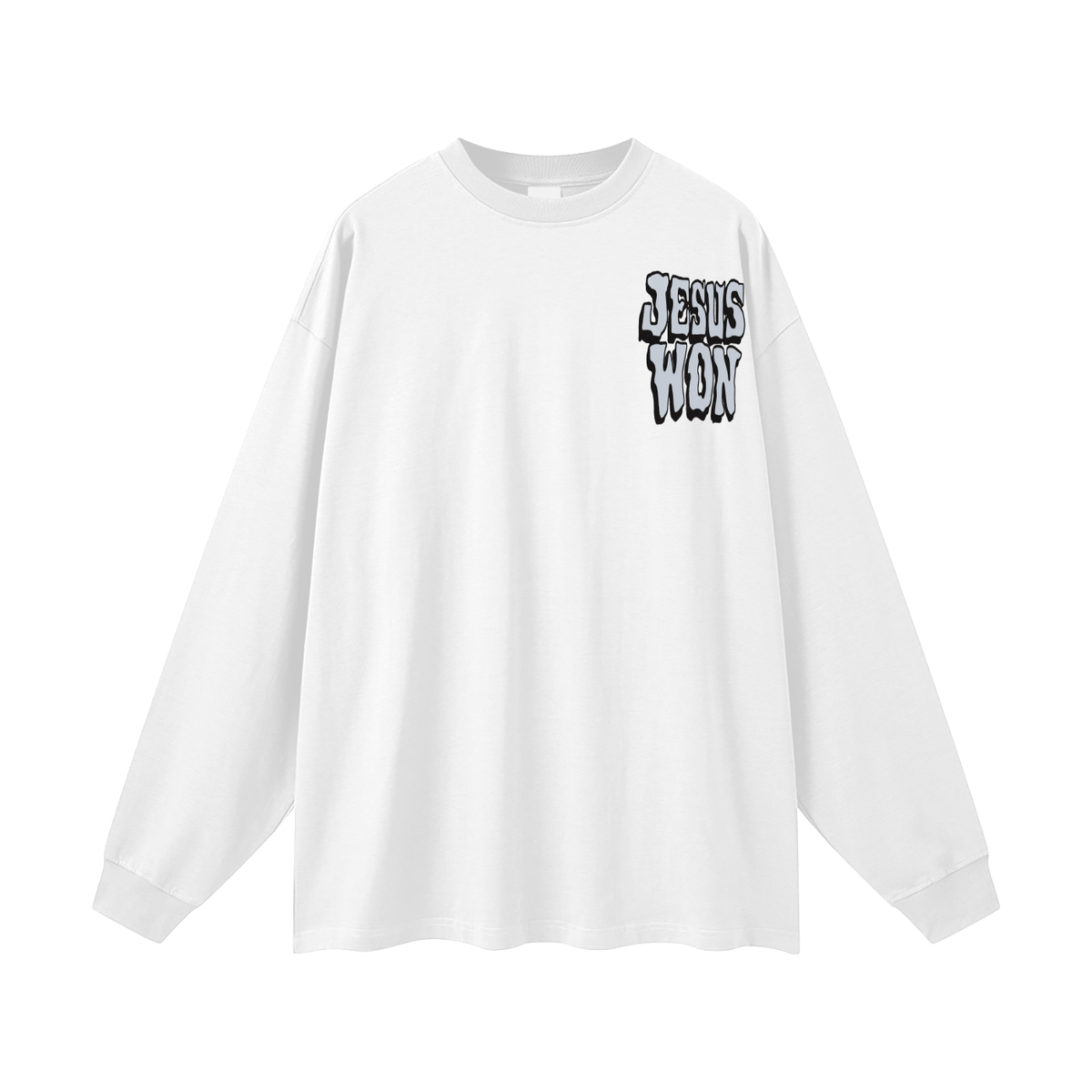 GOOD NEWS JESUS WON Long Sleeve T-Shirt