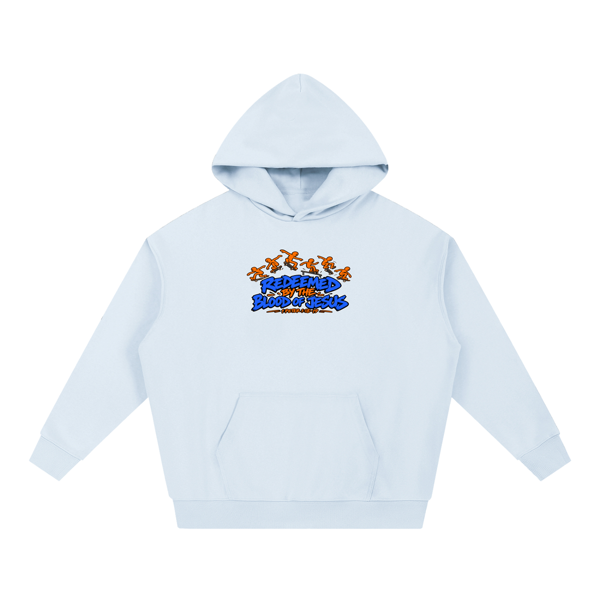 REDEEMED BY THE BLOOD OF JESUS - 1 PETER 1:18-19 - Hoodie