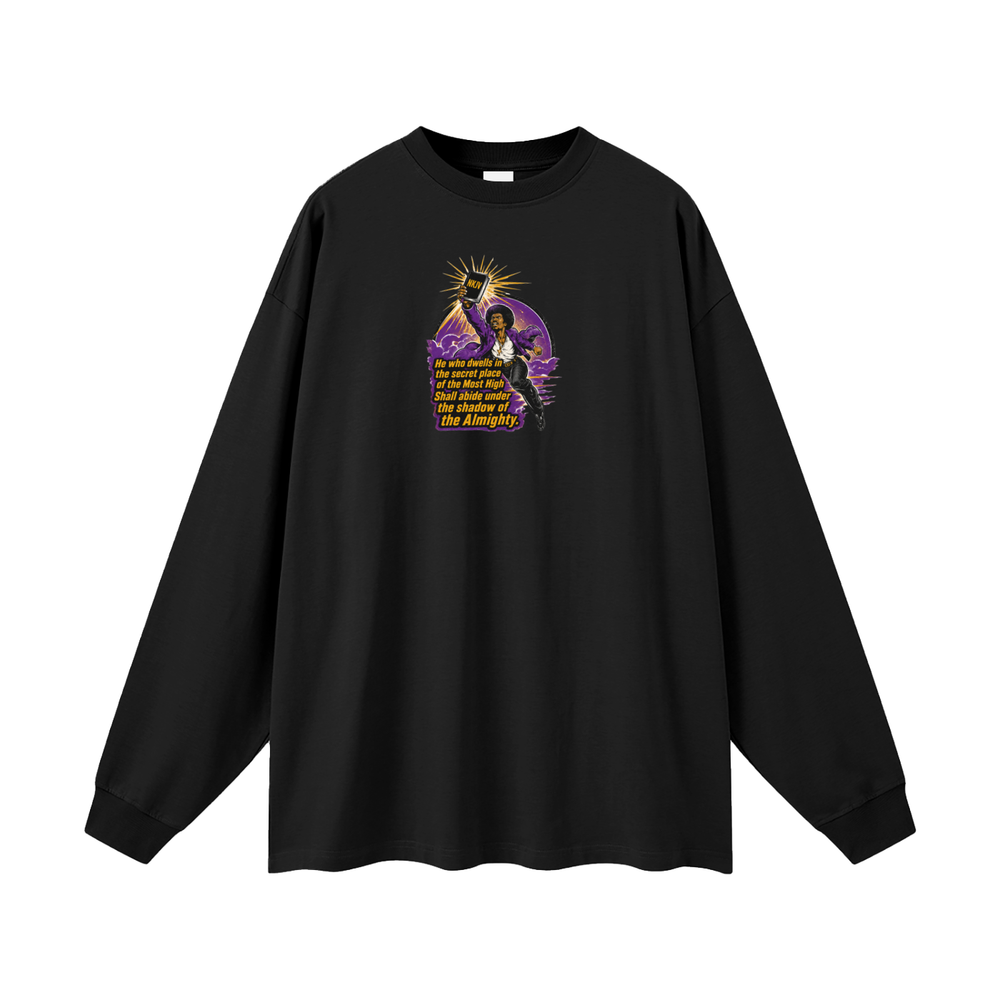 NKJV Psalms 91:1 Long Sleeve T-Shirt