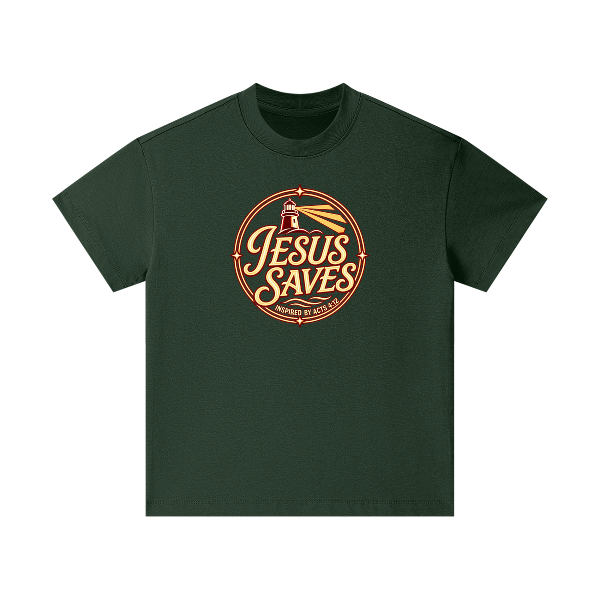 JESUS SAVES INSPIRED BY ACTS 4:12 Kids T-Shirt