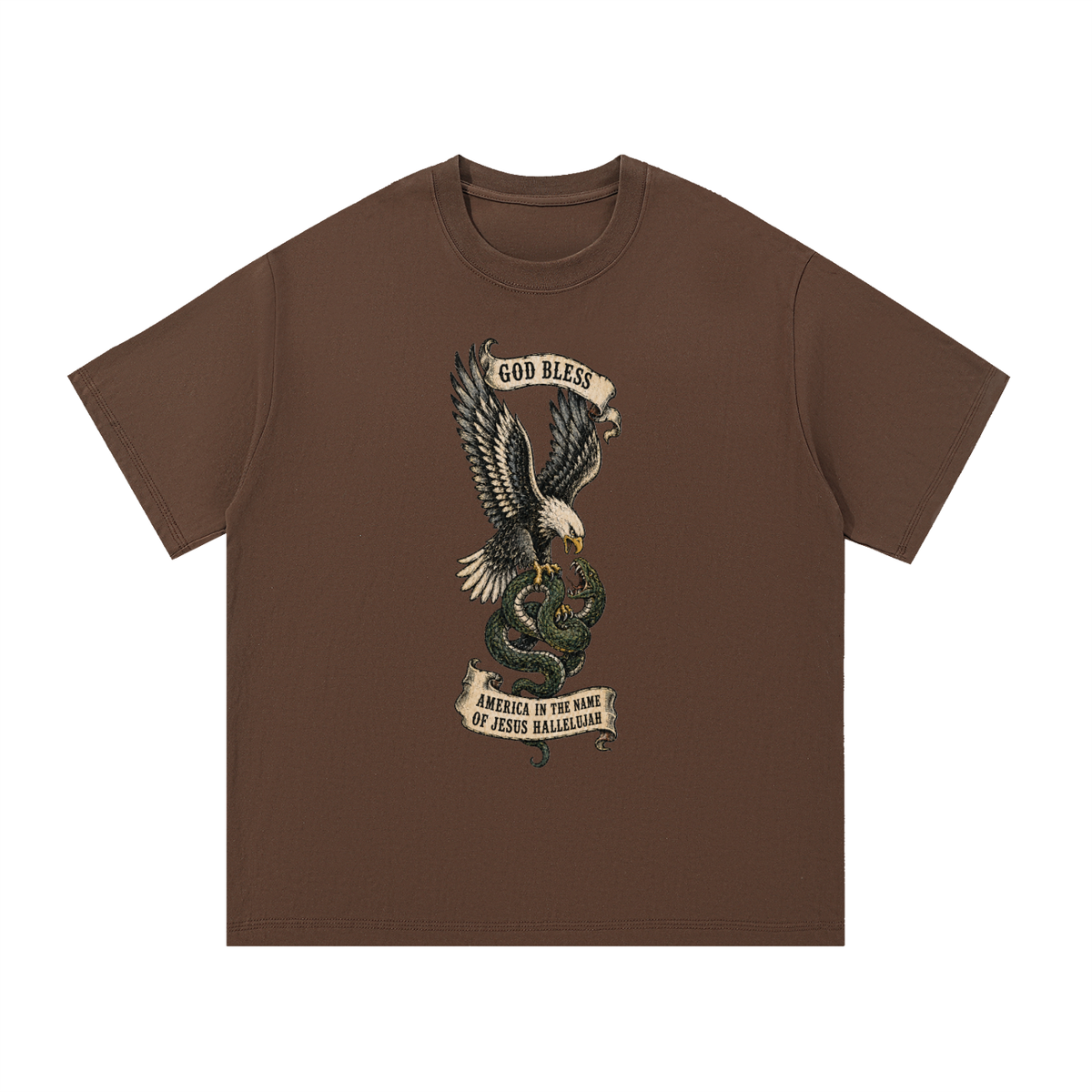GOD BLESS AMERICA IN NAME OF JESUS HALLELUJAH T-Shirt