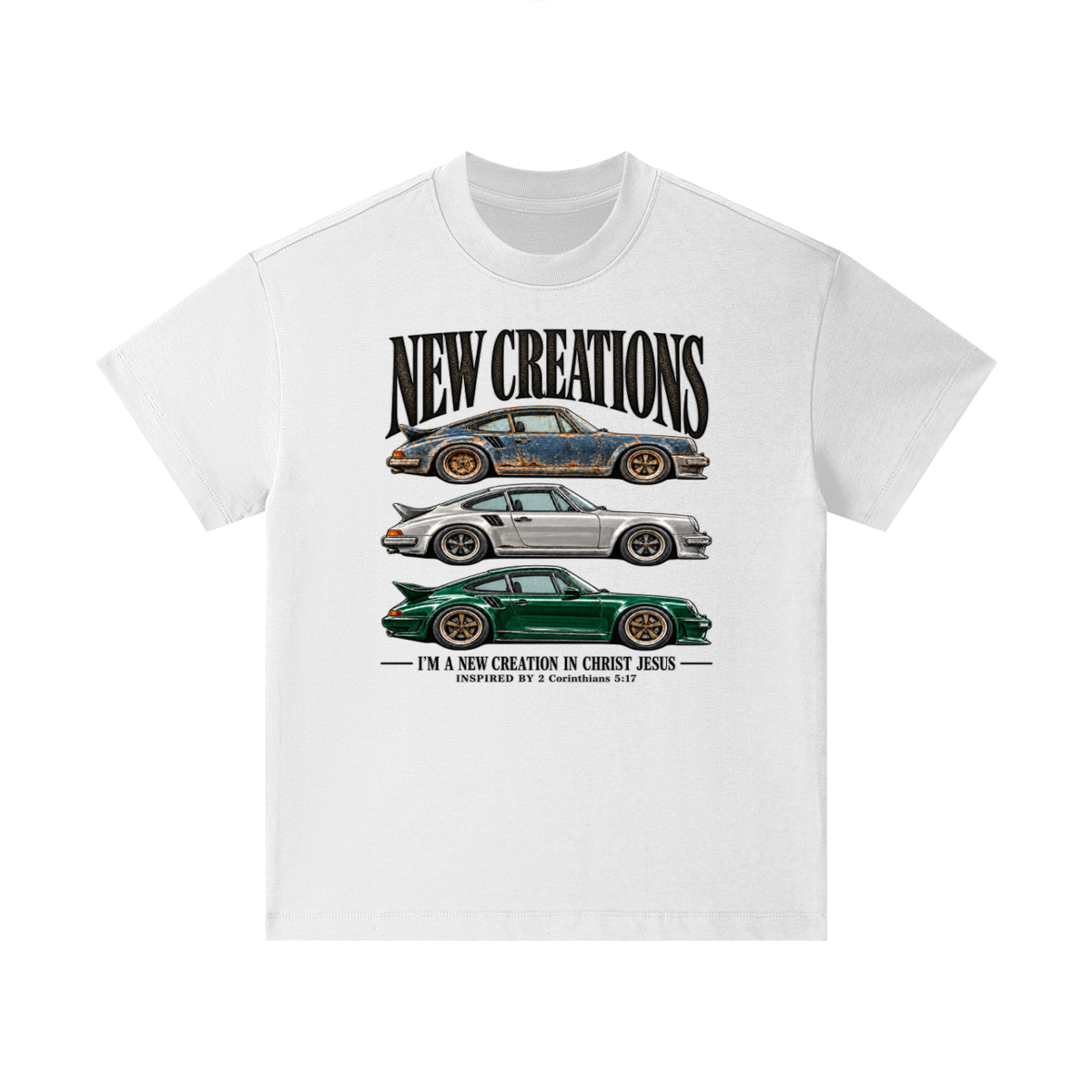 NEW CREATIONS I'M A NEW CREATION IN CHRIST JESUS INSPIRED BY 2 Corinthians 5:17 Kids T-Shirt