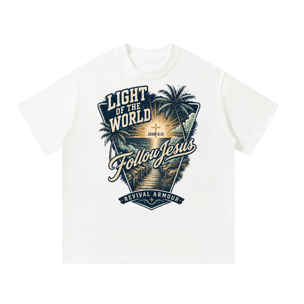 Light of the World follow Jesus T-Shirt