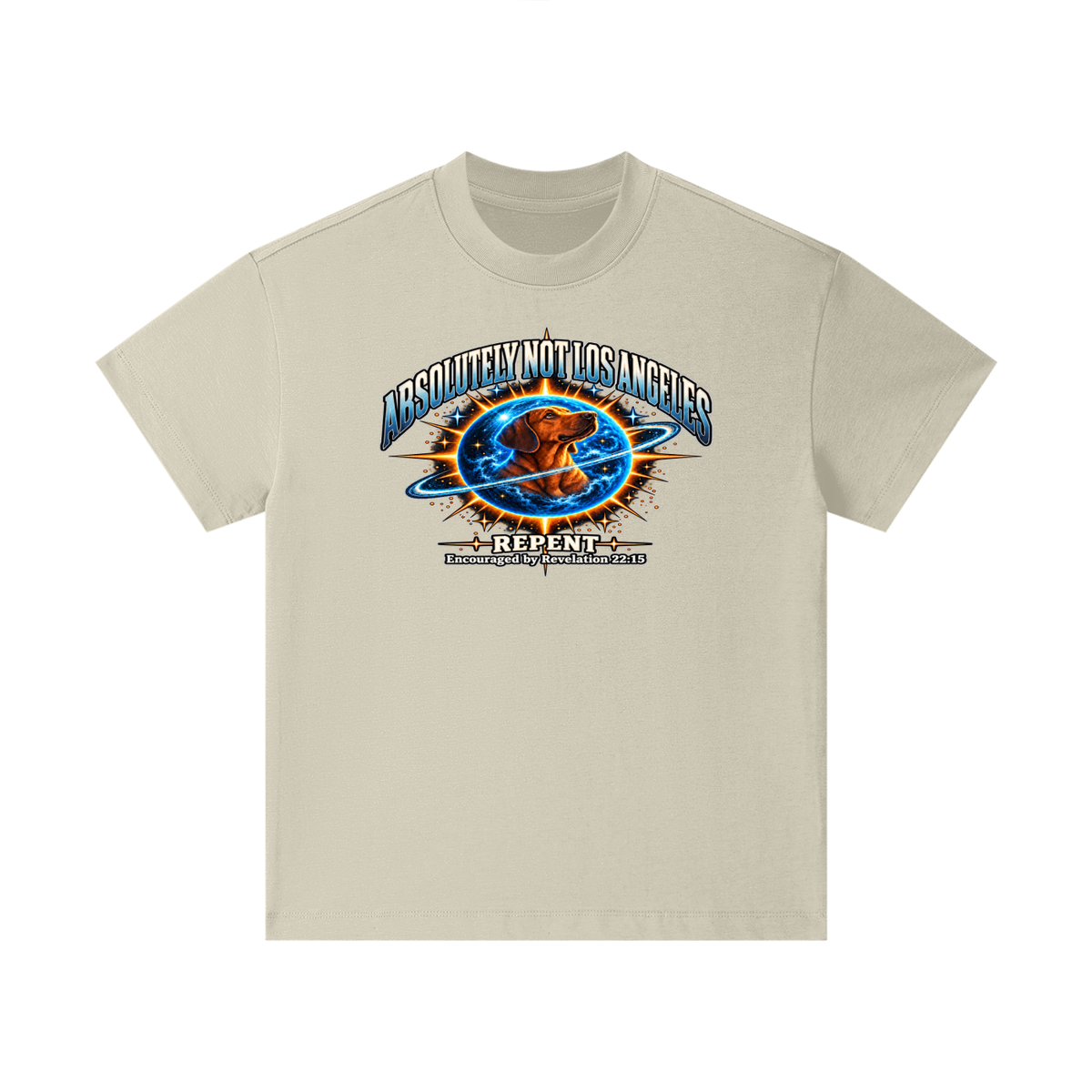 ABSOLUTELY NOT LOS ANGELES REPENT Encouraged by Revelation 22:15 Kids T-Shirt