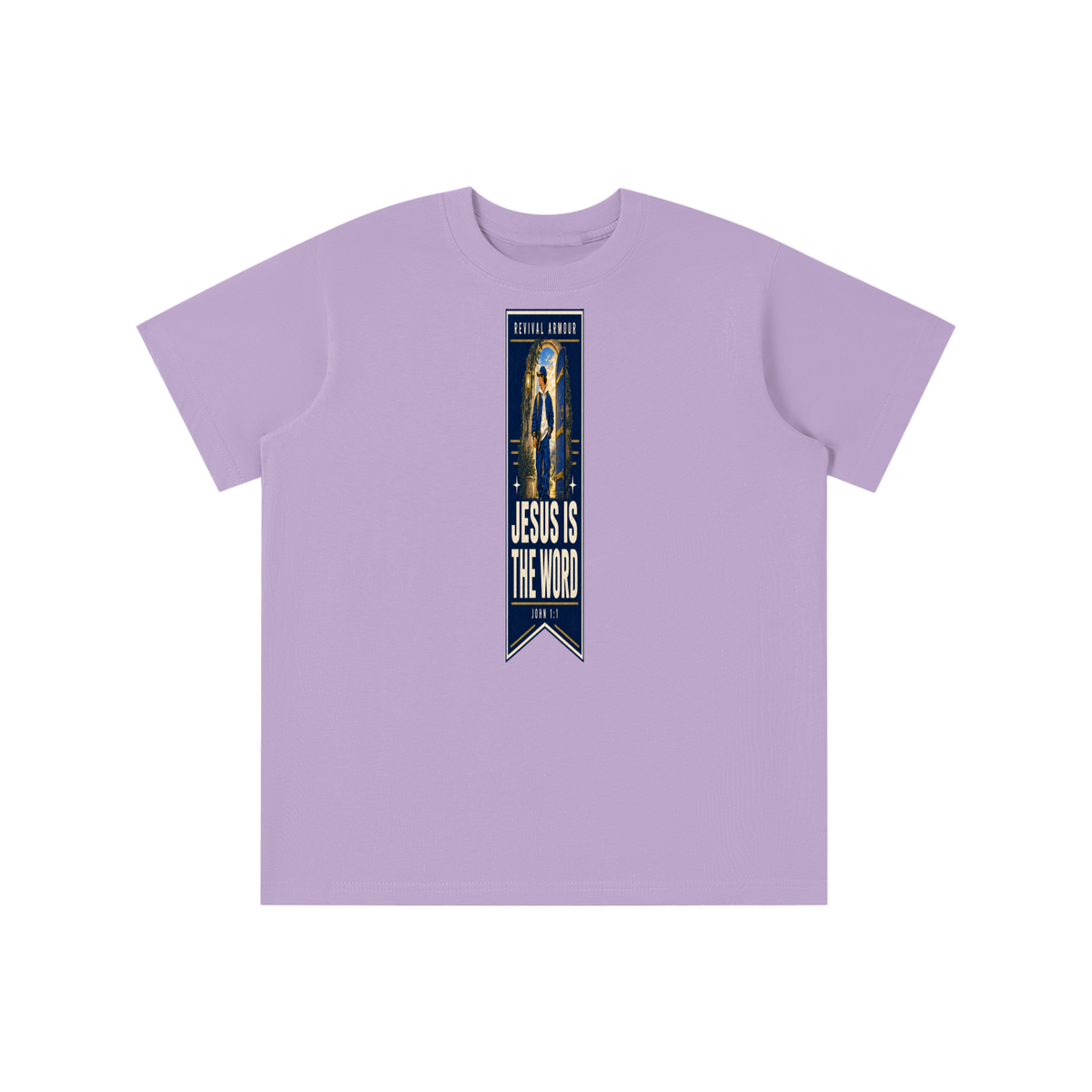 REVIVAL ARMOUR JESUS IS THE WORD _ JOHN 1:1 youth T-shirt