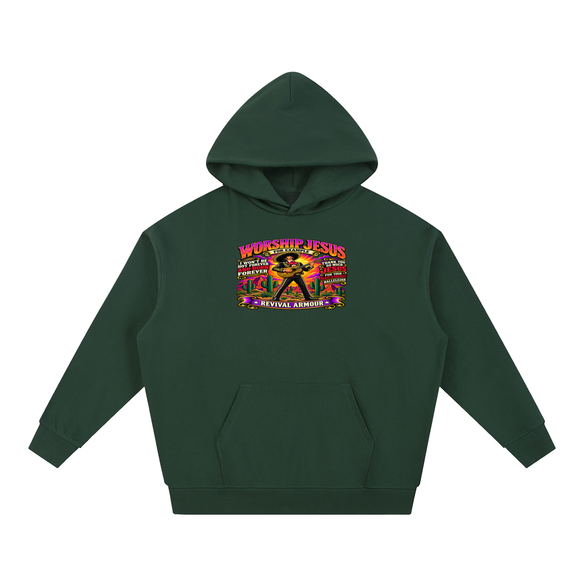 WORSHIP JESUS revival armour Hoodie
