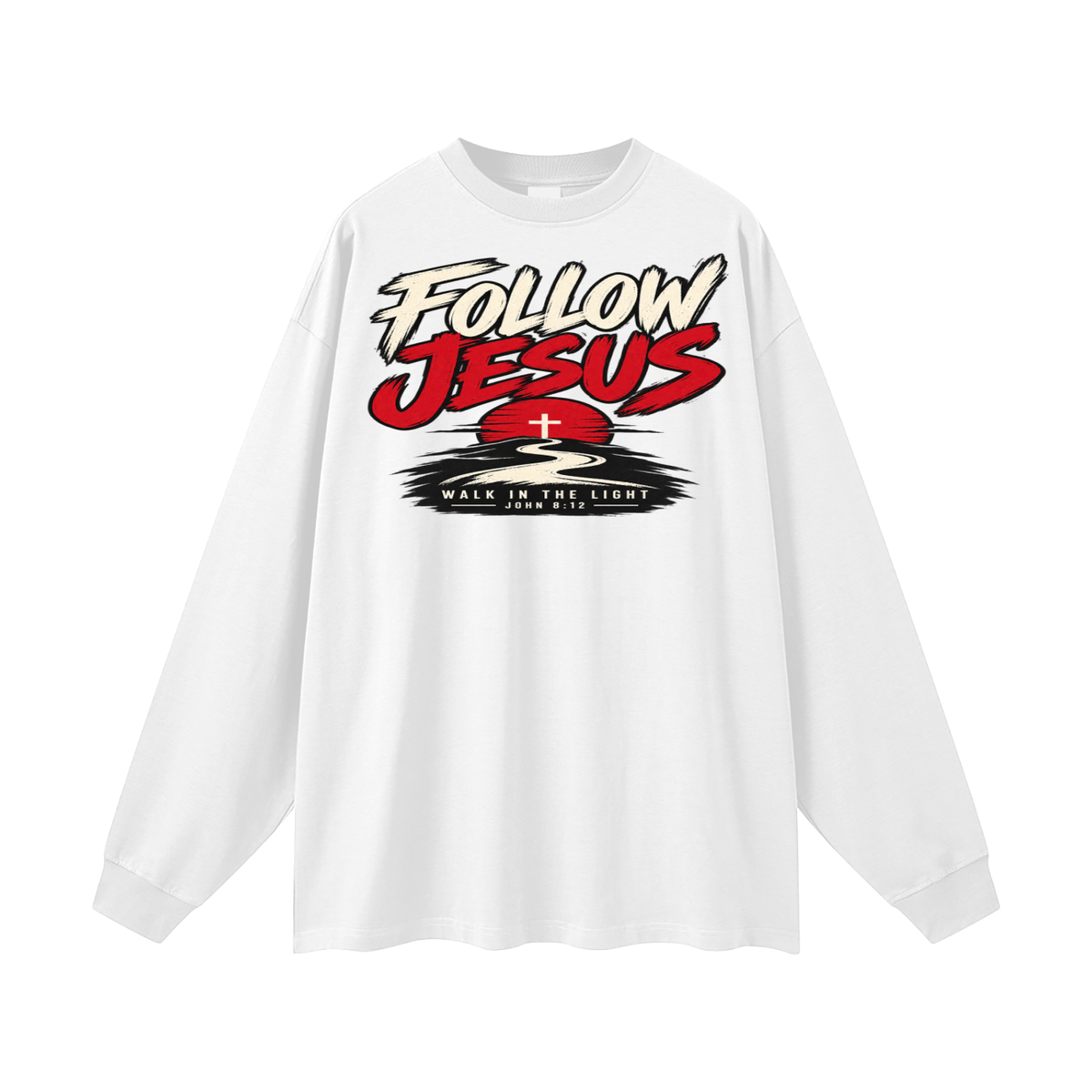 Follow Jesus Long Sleeve T-Shirt