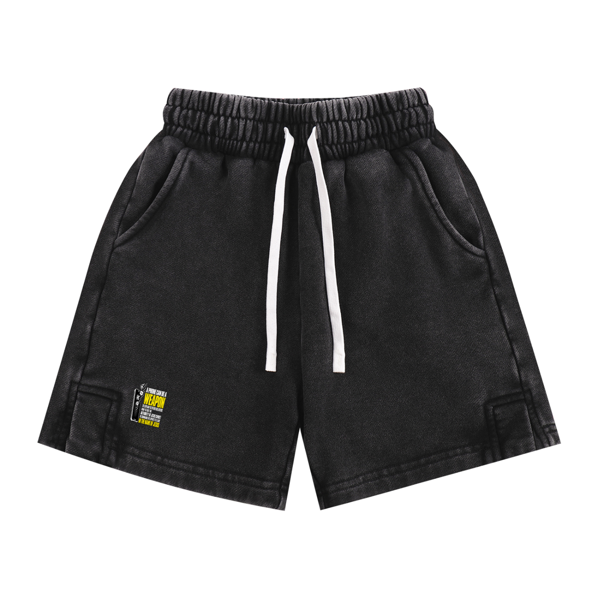 A PHONE CAN BE A WEAPON TO EXPLAIN TO OTHER BELIEVERS HOW TO US THE AUTHORITY OF JESUS CHRIST TO COMMAND EVIL SPIRITS TO IN THE NAME JESUS Kids' Shorts