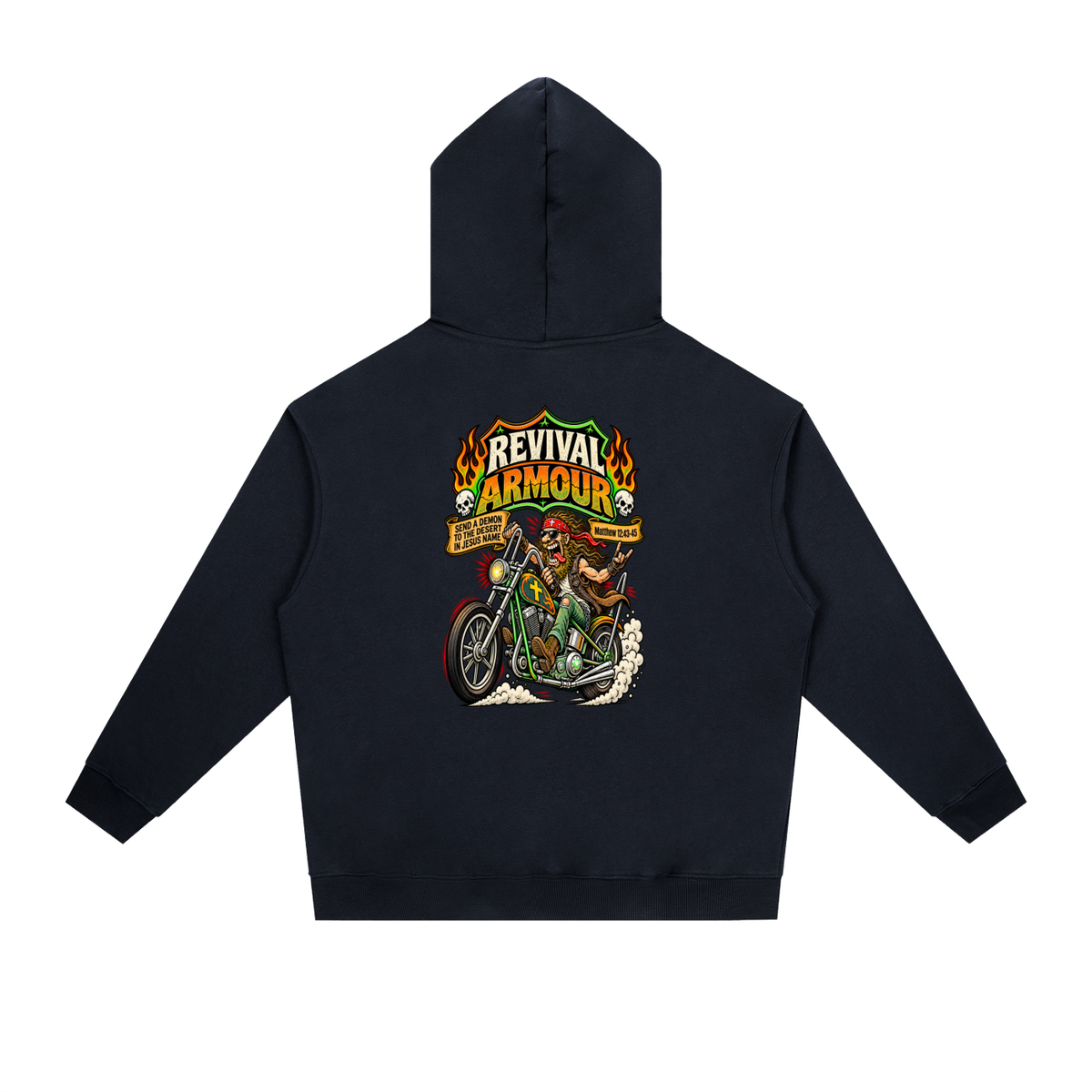JESUS SAVES REVIVAL ARMOUR SEND A DEMON TO THE DESERT IN THE NAME OF JESUS Hoodie